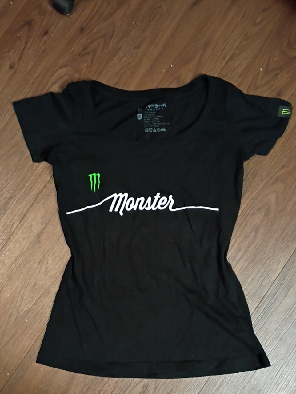 Monster Energy Women’s Black Short Sleeve Logo Tee